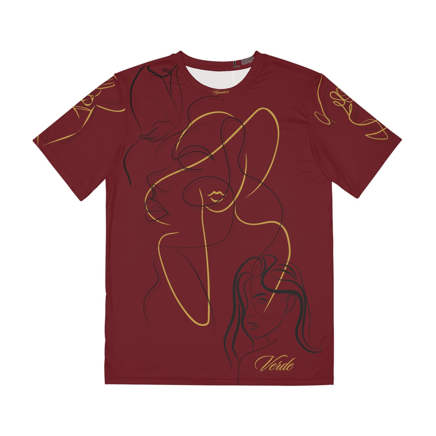 La Maison Verde Crimson T-Shirt Front