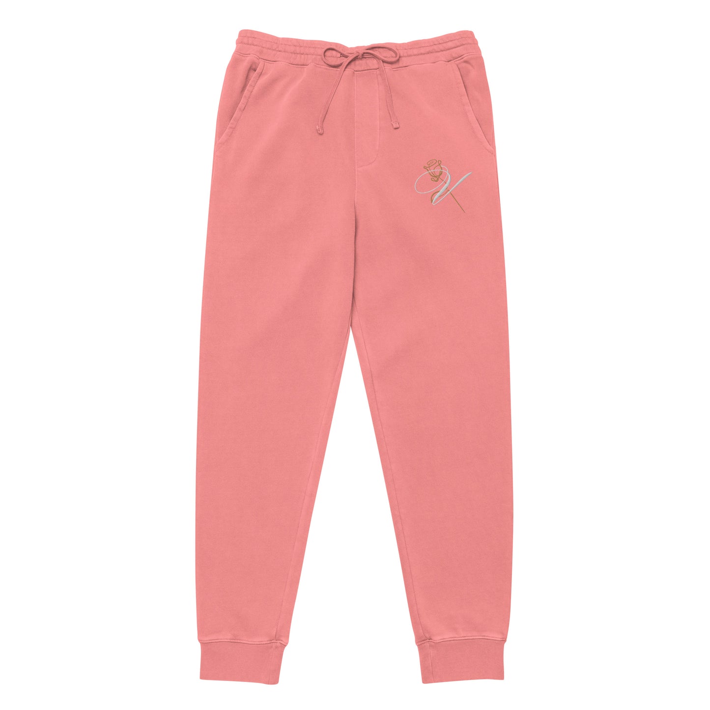 antique rose sweatpants front