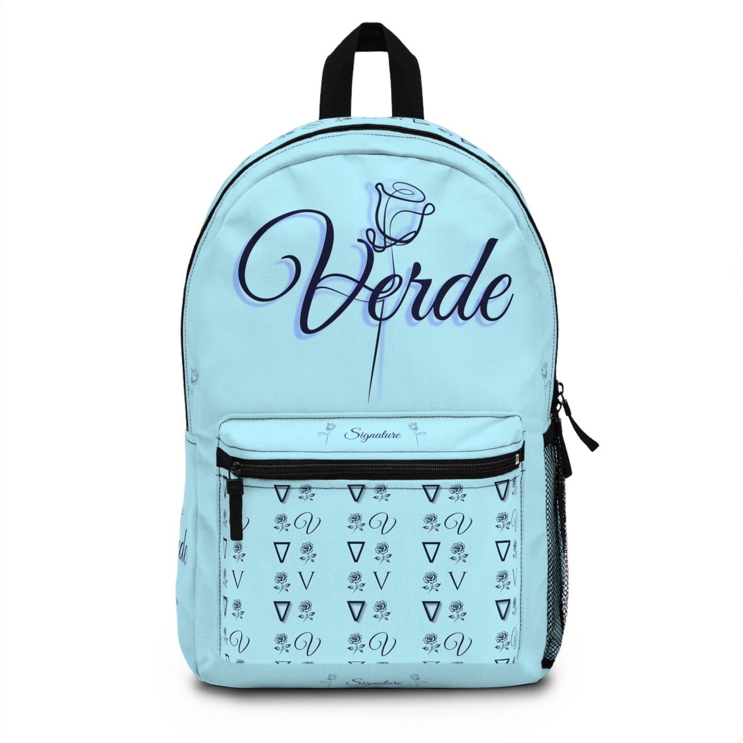 verde vvs2 diamond blue backpack front