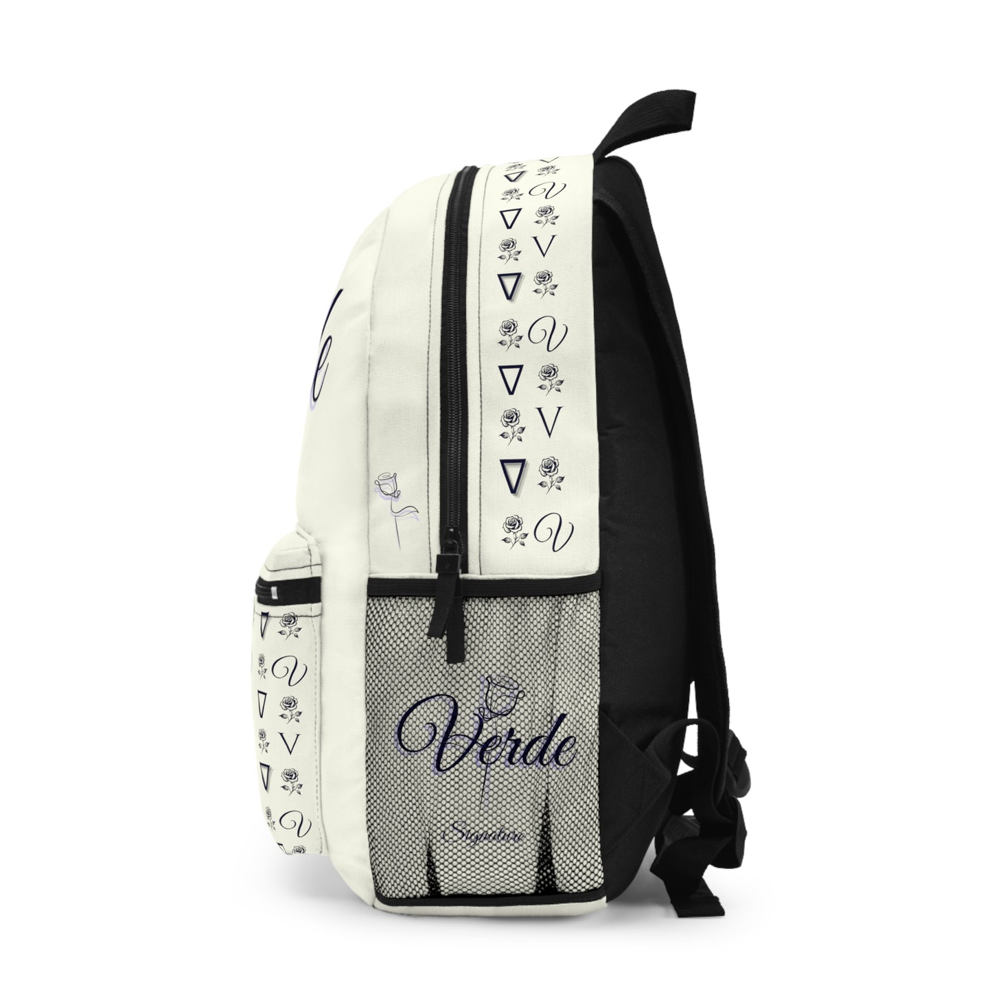 verde vvs2 ivory backpack left side