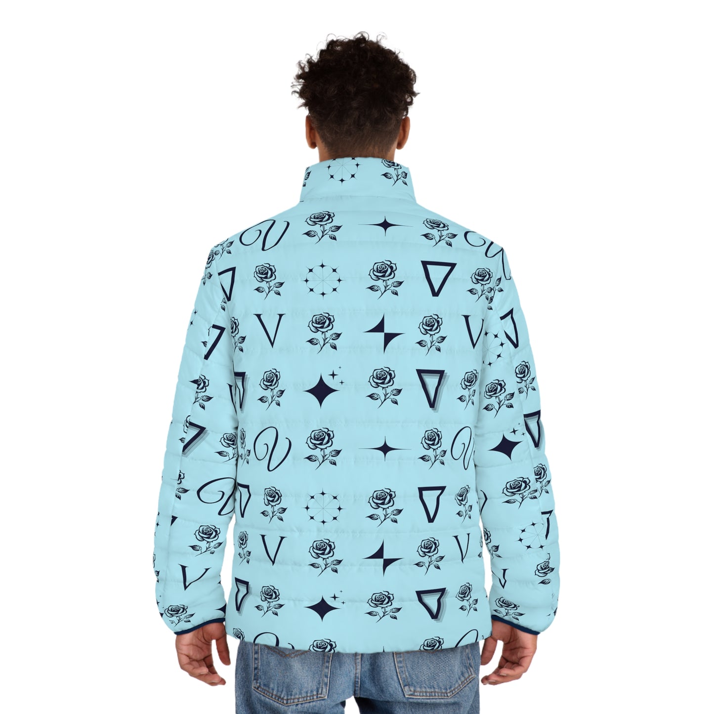 vvs1 diamond blue puffer jacket back on