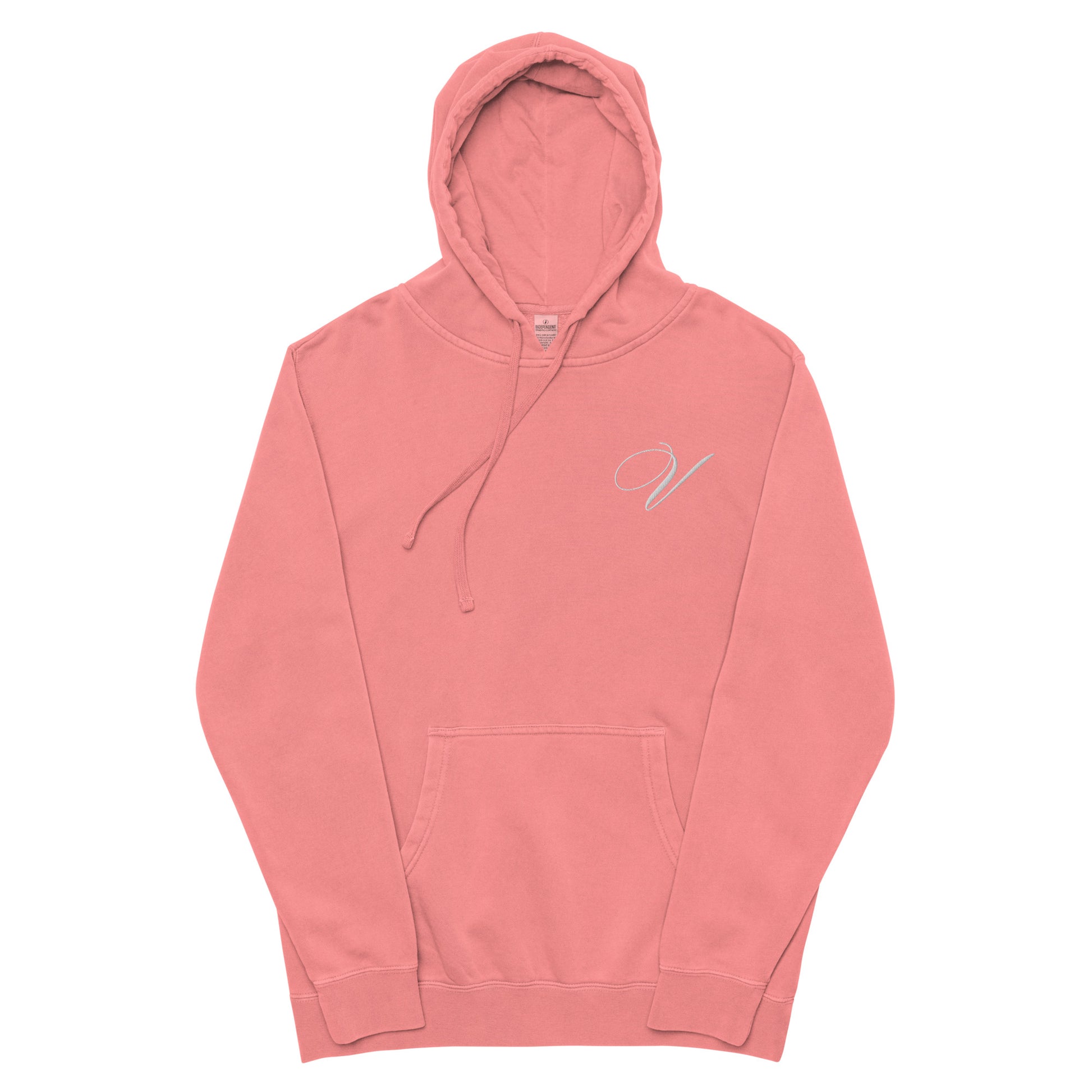 antique rose hoodie front