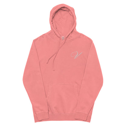 antique rose hoodie front