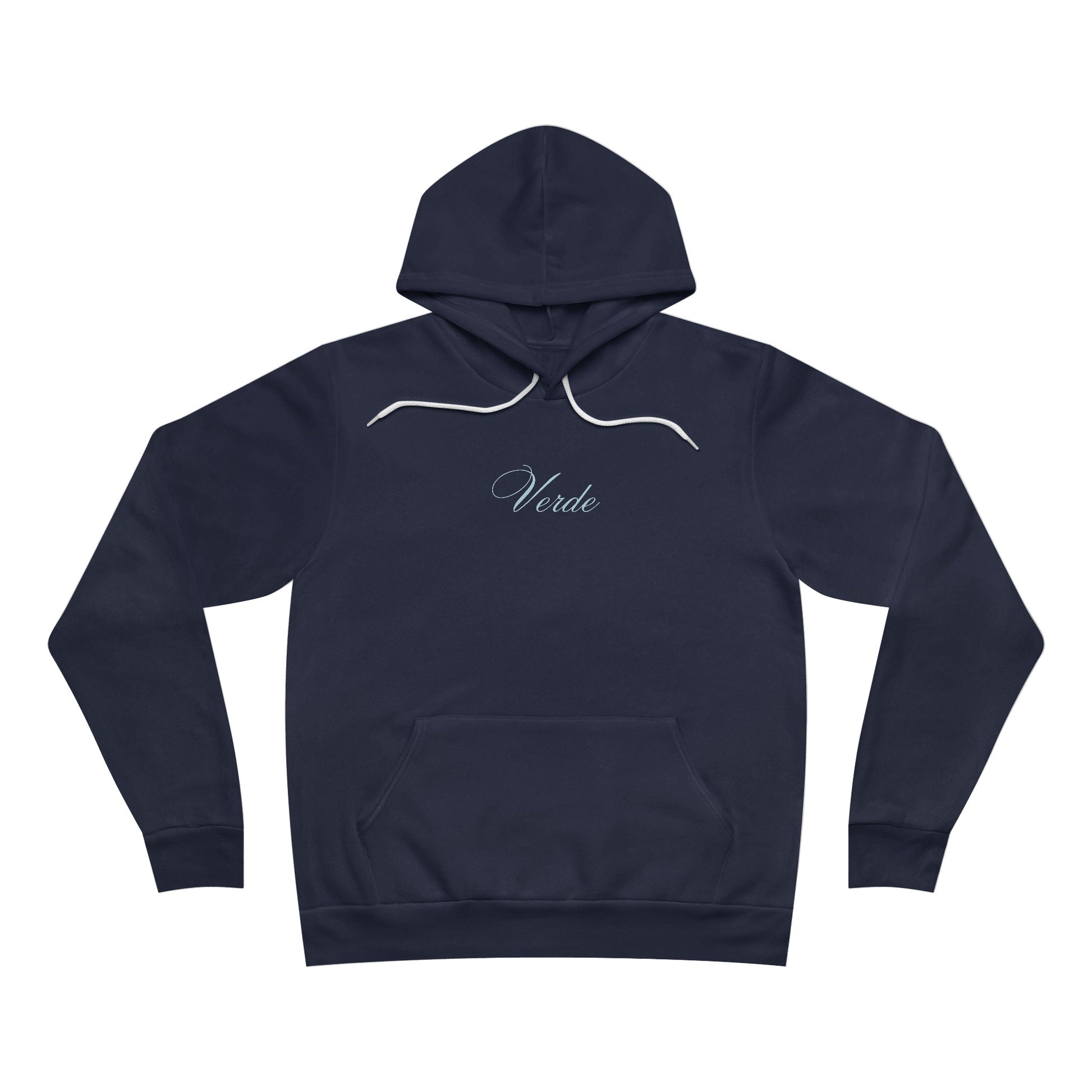 classic verde signature hoodie navy blue front