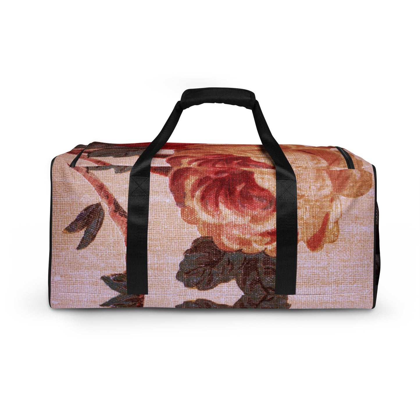 gilded rose duffle bag back