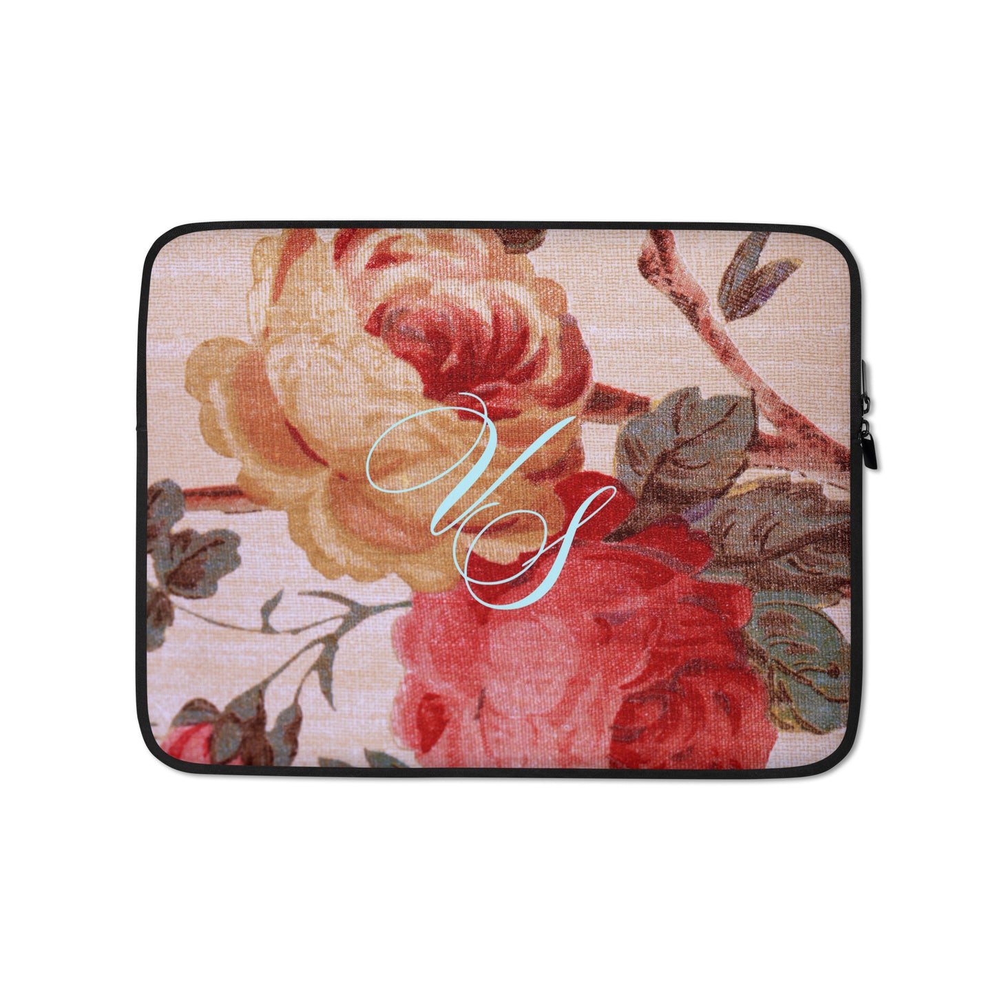 gilded rose laptop sleeve 13 front