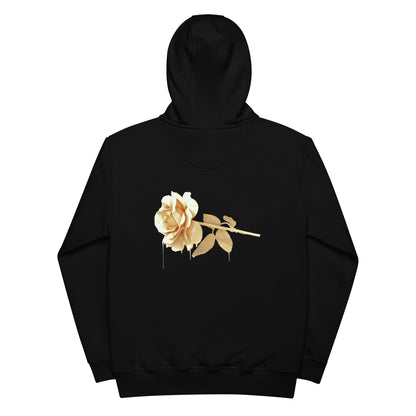 verde rose dor organic hoodie back